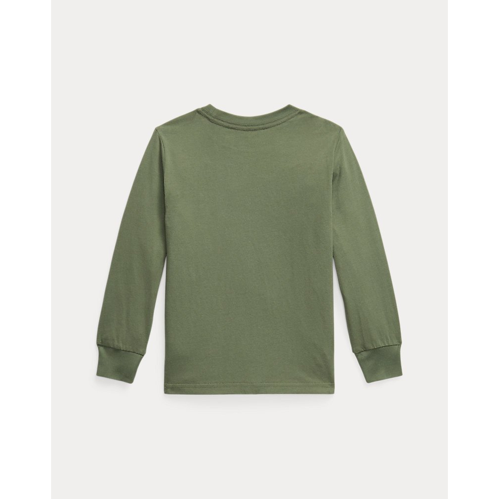 'Cotton Jersey Long-Sleeve Tee' für Jungen