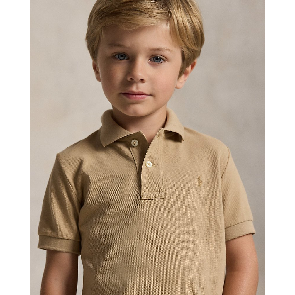 'The Iconic Mesh Polo Shirt' pour Garçons