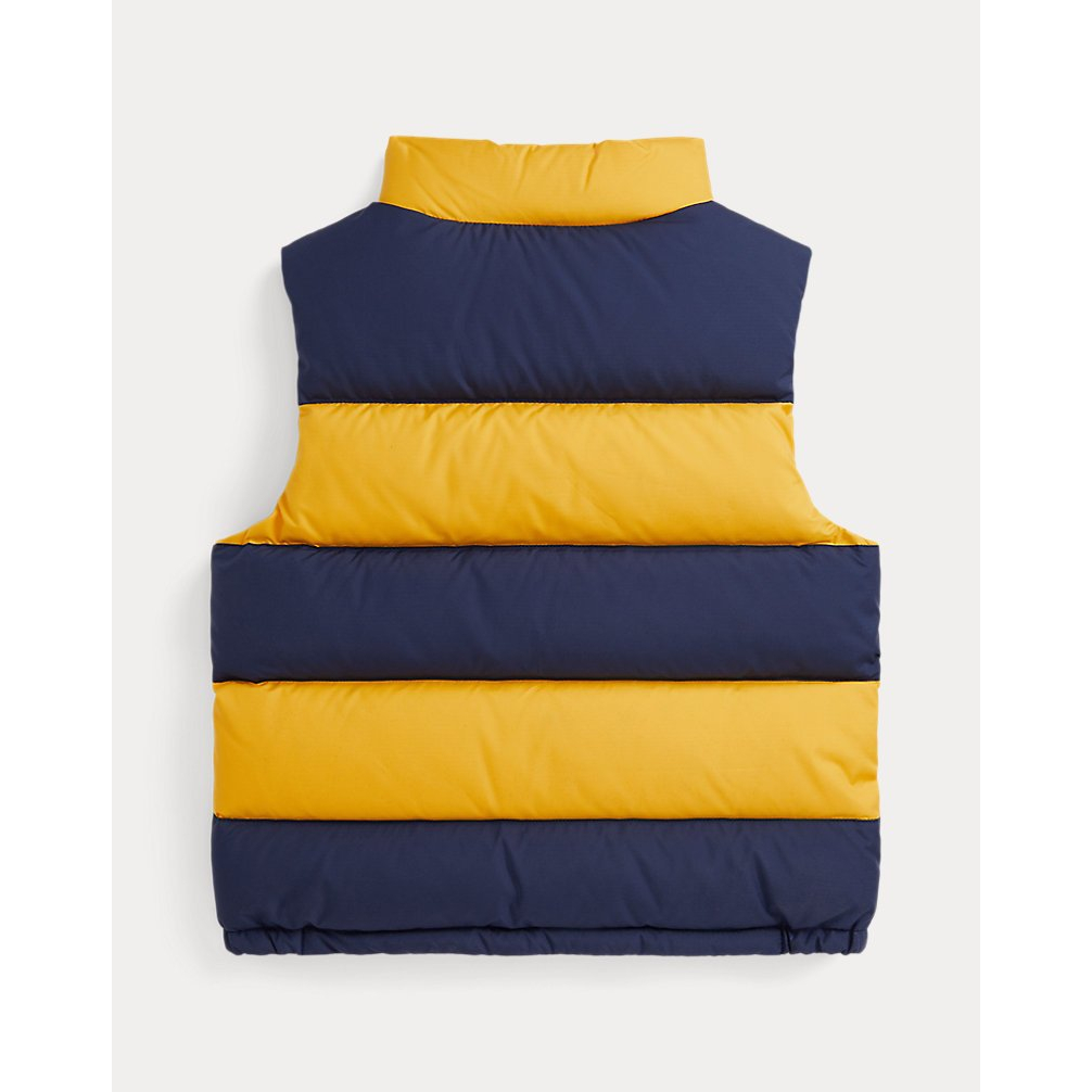 'The Gorham Striped Down Vest' pour Garçons