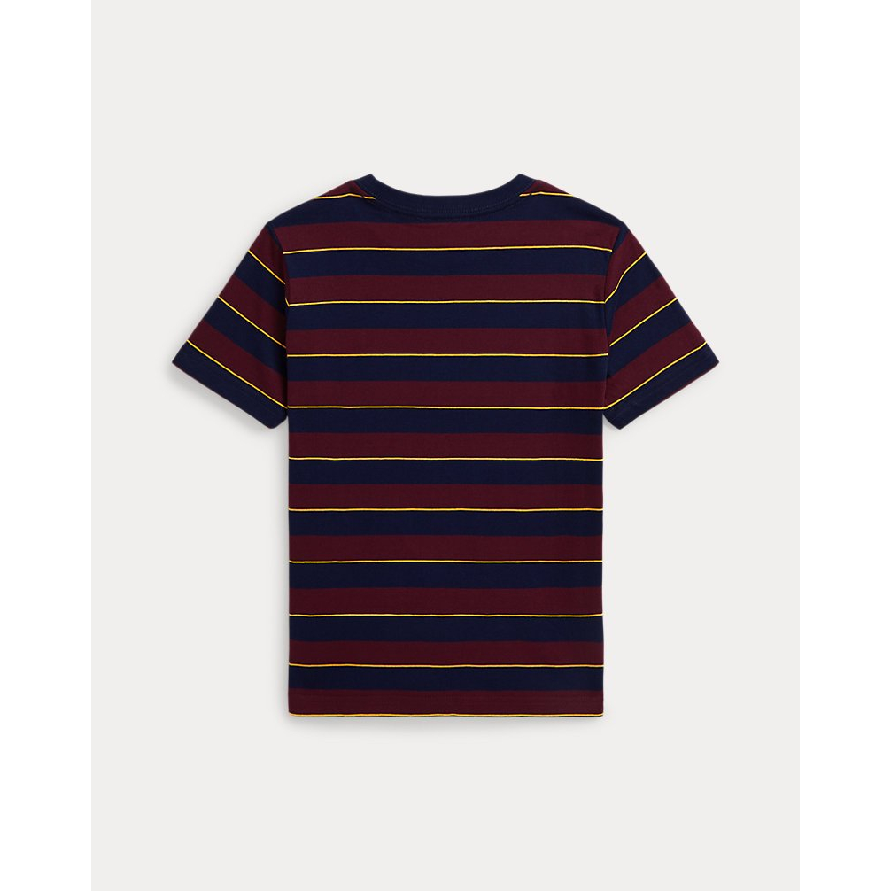 'Striped Cotton Jersey Tee' für Jungen