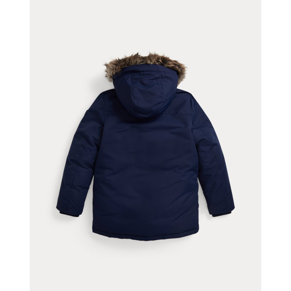 'Faux-Fur-Trim Down Parka' für Jungen