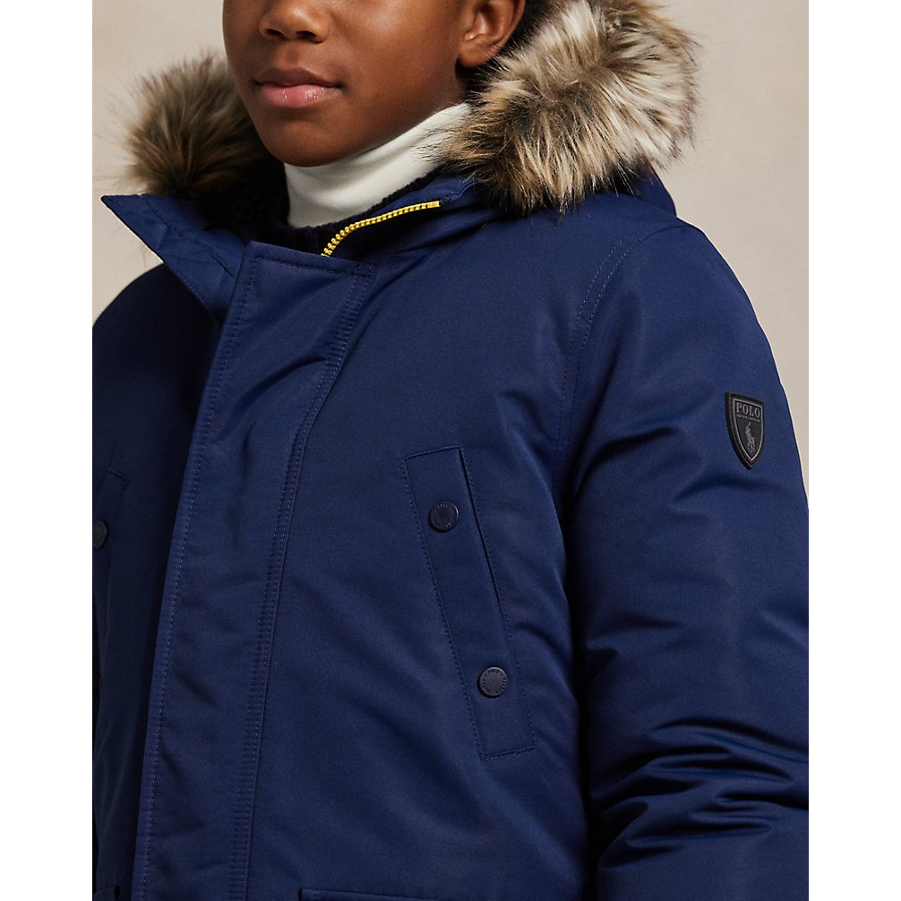 'Faux-Fur-Trim Down Parka' für Jungen