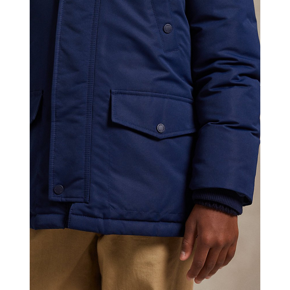 'Faux-Fur-Trim Down Parka' für Jungen