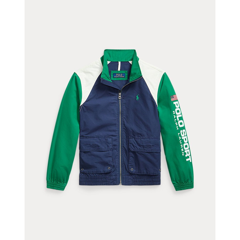 'Polo Sport Cotton Poplin Jacket' pour Garçons