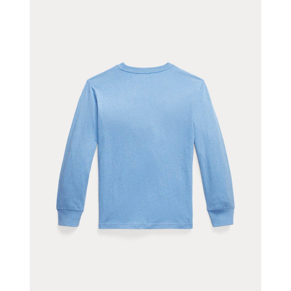 'Cotton Jersey Long-Sleeve Tee' pour Garçons