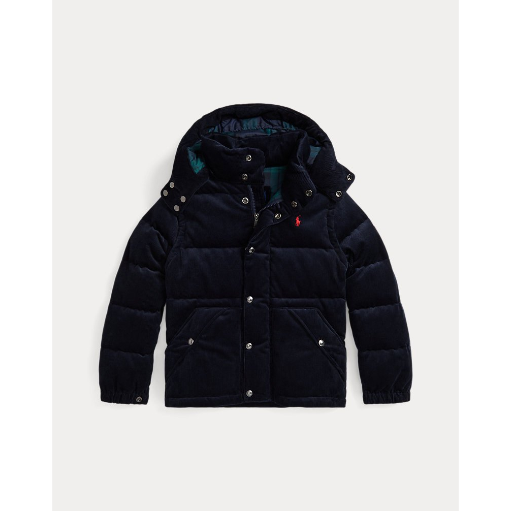 'Convertible Corduroy Down Jacket' für Jungen