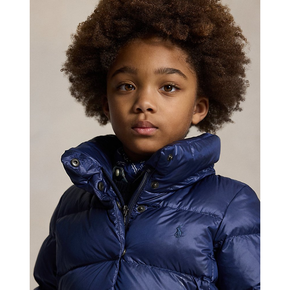 'Down Hooded Long Jacket' pour Filles