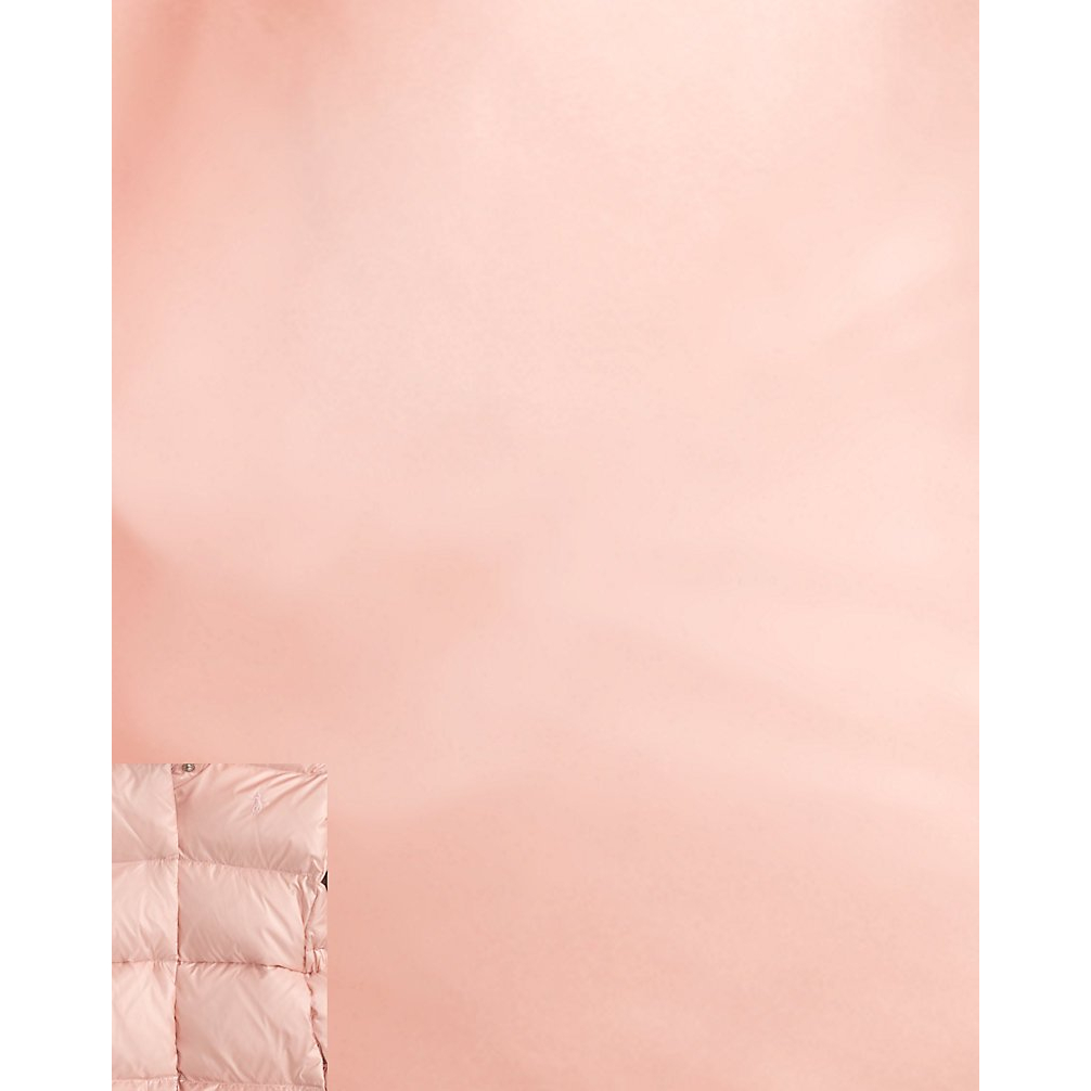 'Metallic Down Hooded Long Jacket' pour Filles