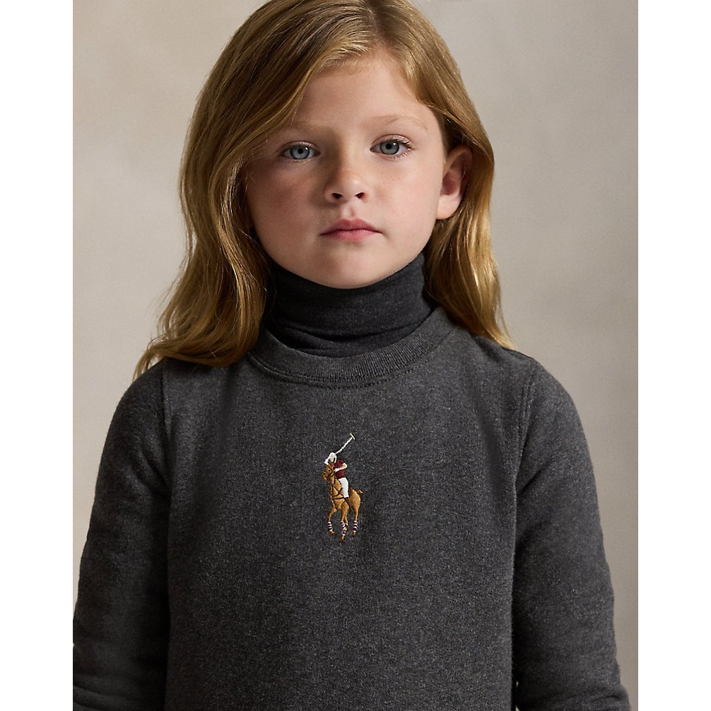 'Big Pony Fleece Sweatshirt Dress' pour Filles