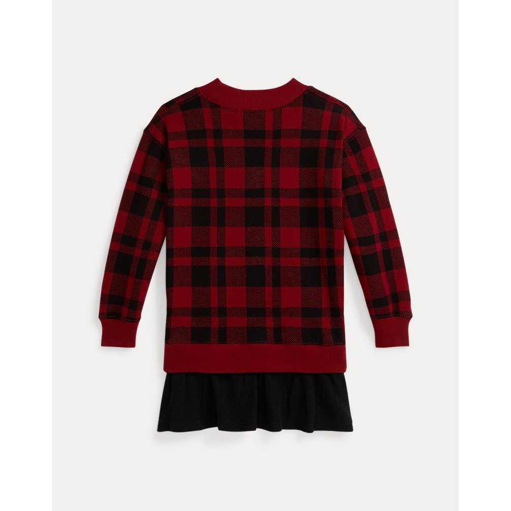 'Buffalo Check Fleece Dress' pour Filles