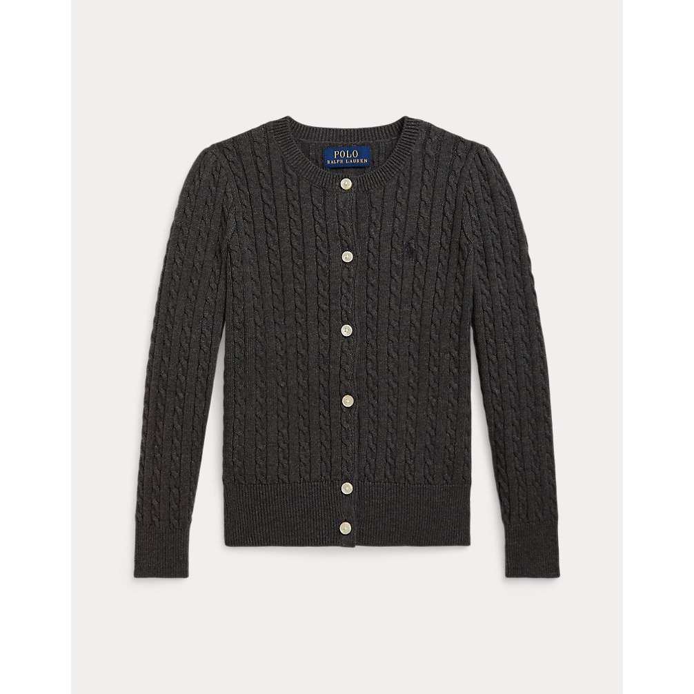 'Mini-Cable Cotton Cardigan' pour Filles