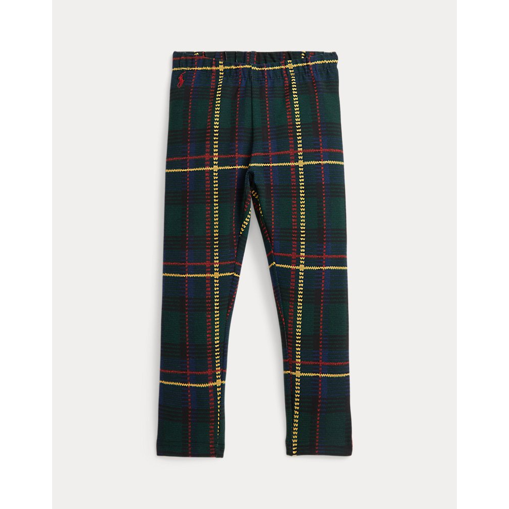 'Plaid Stretch Jersey Legging' pour Filles