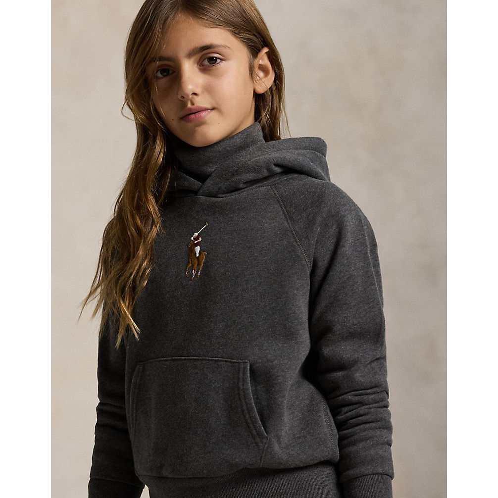 Girl's 'Big Pony Fleece Hoodie'