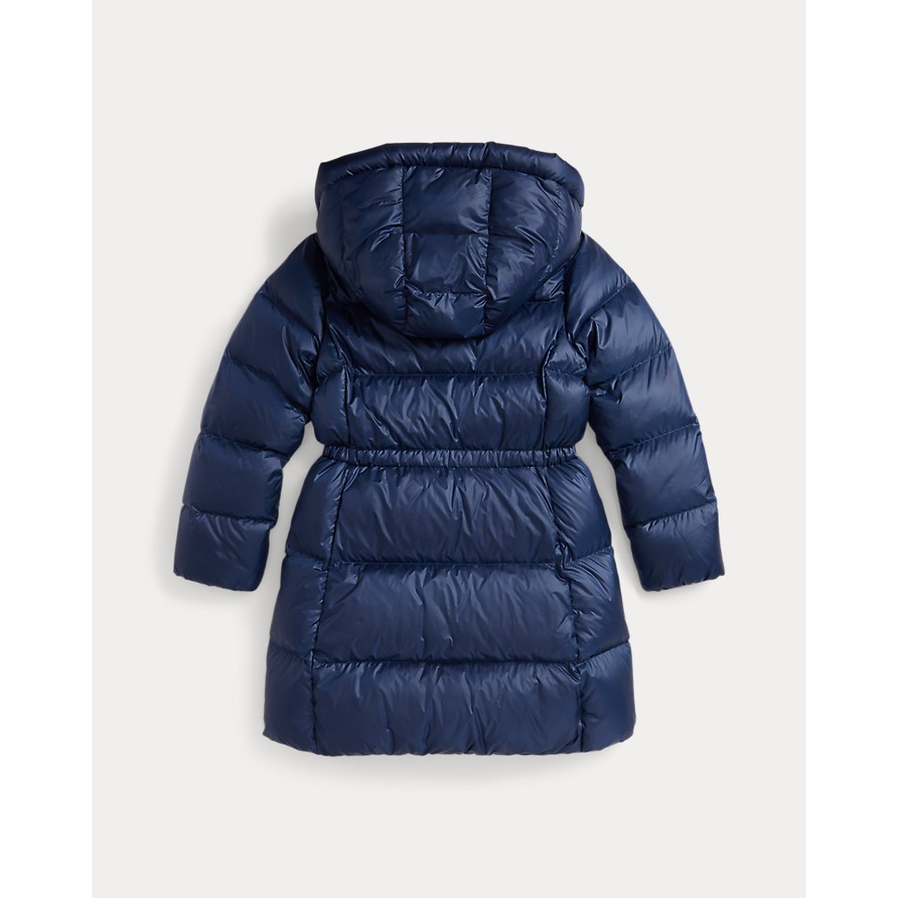 Girl's 'Down Hooded Long Jacket'