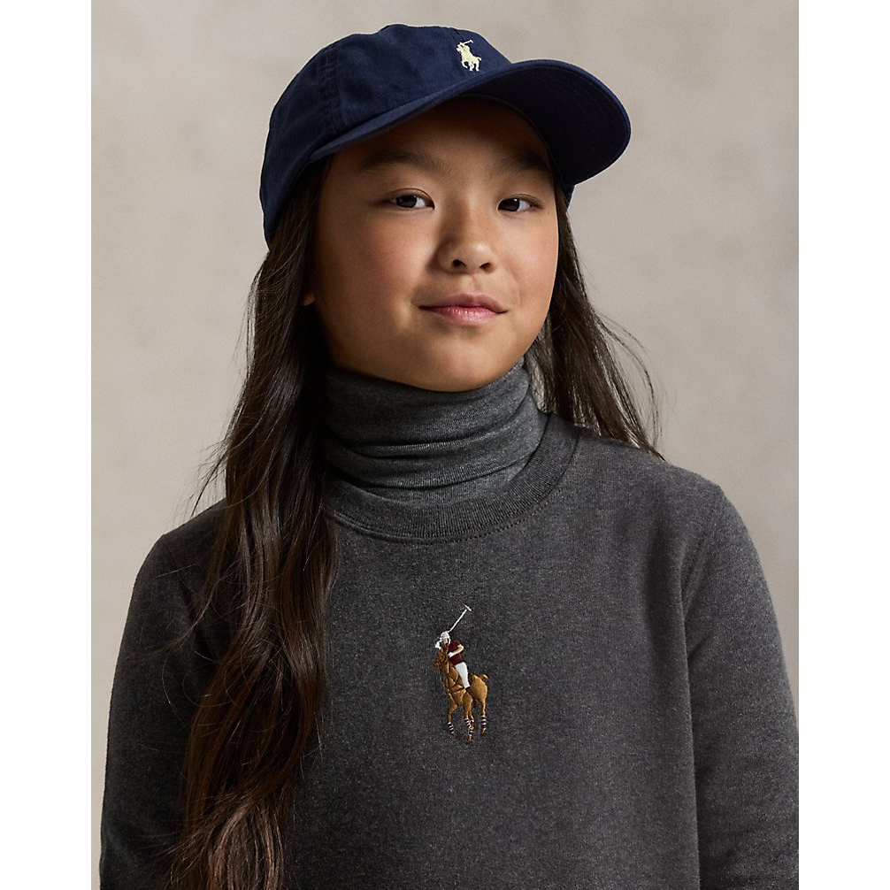 Girl's 'Big Pony Fleece Sweatshirt Dress'