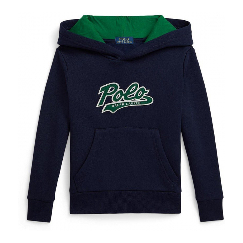 Boy's 'Logo Fleece Hoodie'