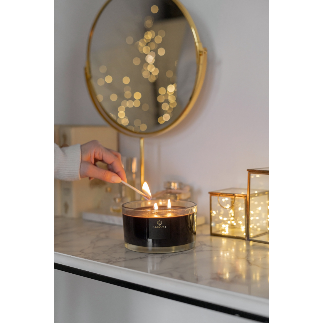 'Everlasting' Kerzenset - Silent Night 1050 g