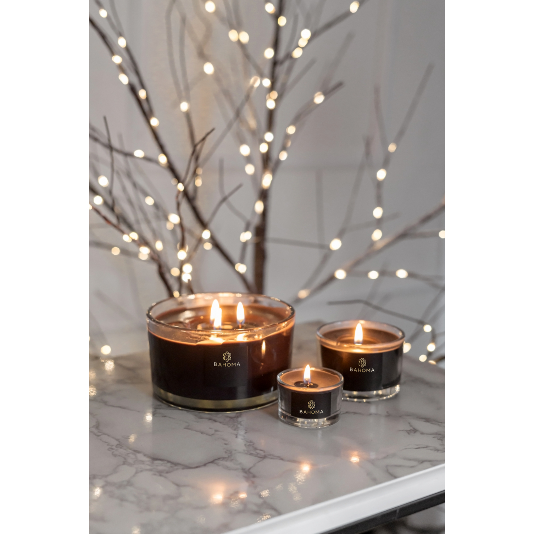 'Everlasting' Kerzenset - Black Fig 1050 g