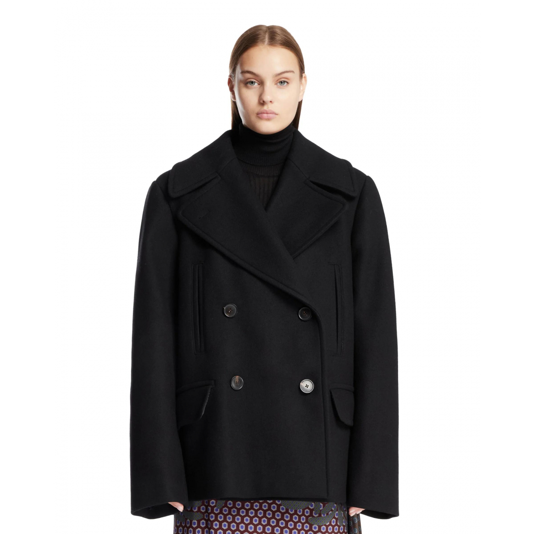 Women's 'Vafel' Peacoat