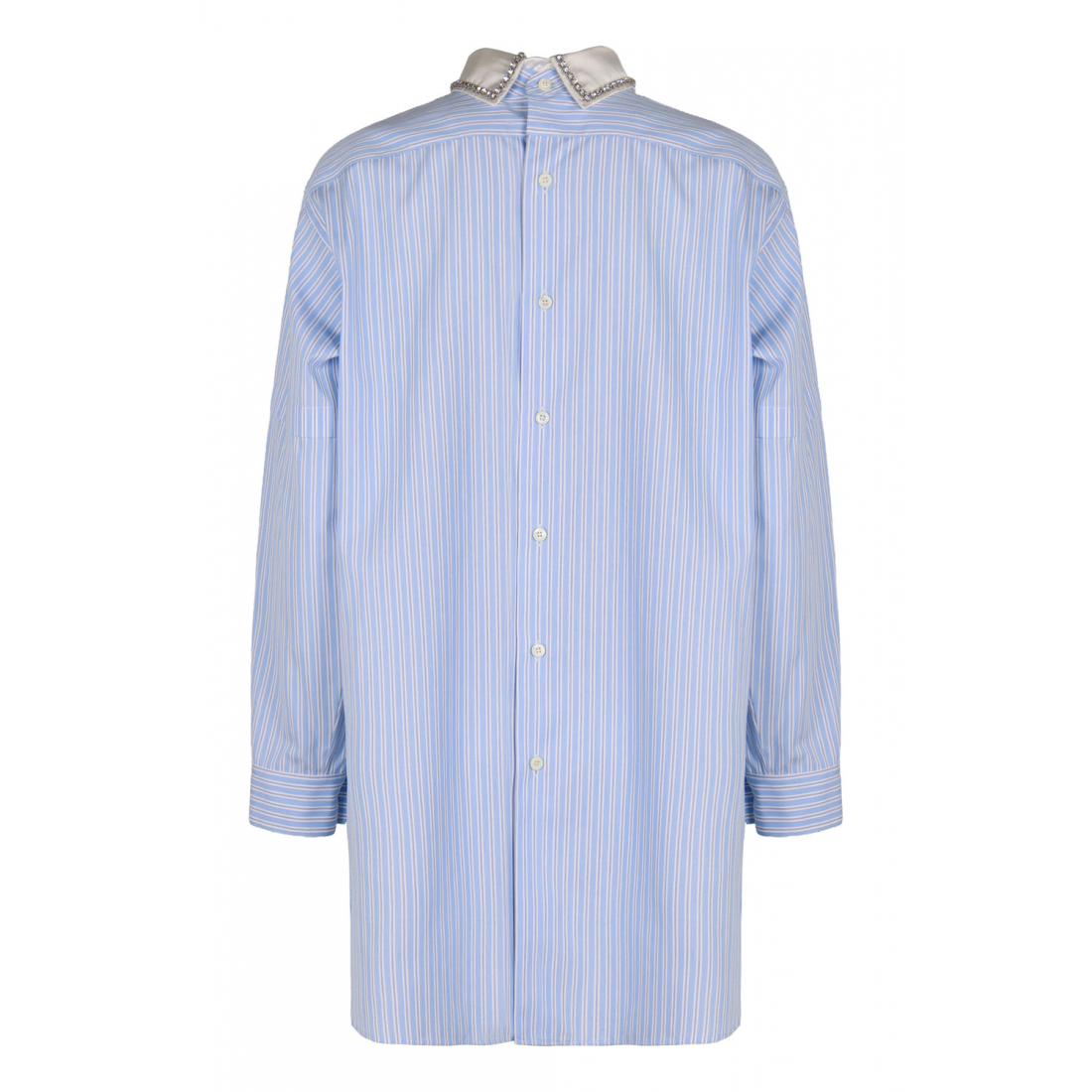 Top à manches longues 'Stripe poplin' pour Femmes