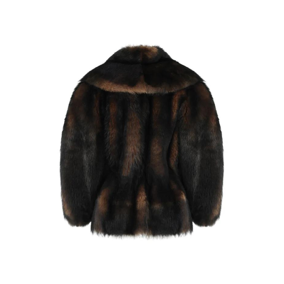 Veste en cuir 'Faux-Fur Reversible' pour Femmes