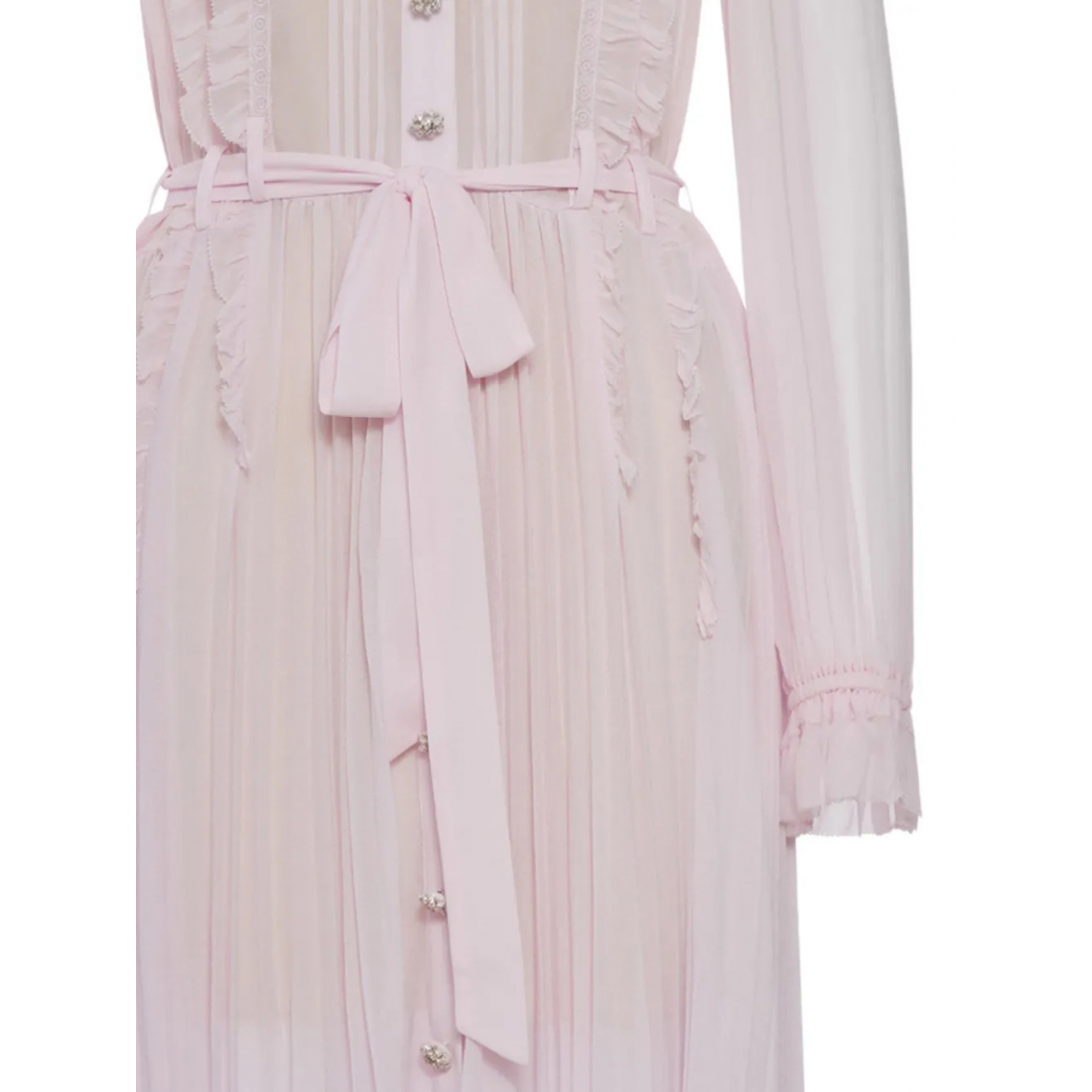 Women's 'Pleated Jewelled' Maxi Dress