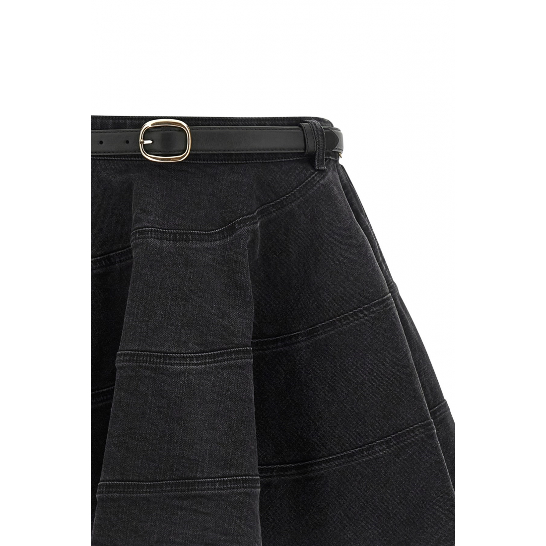Women's 'Flared Denim' Mini Skirt