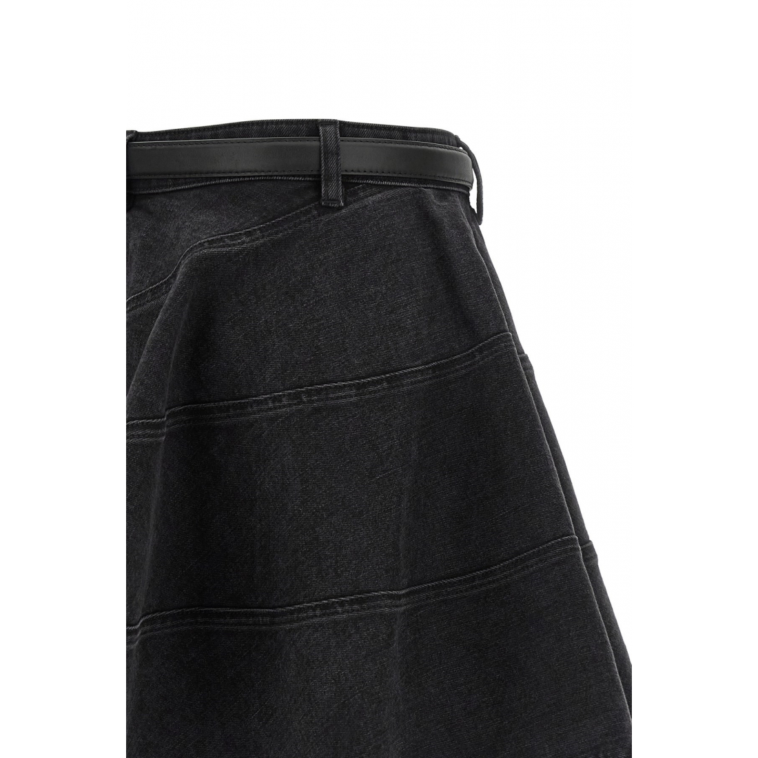 Women's 'Flared Denim' Mini Skirt