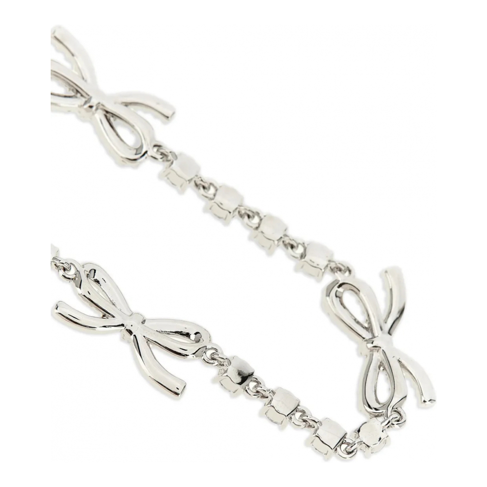 Women's 'Crystal-Bow' Necklace