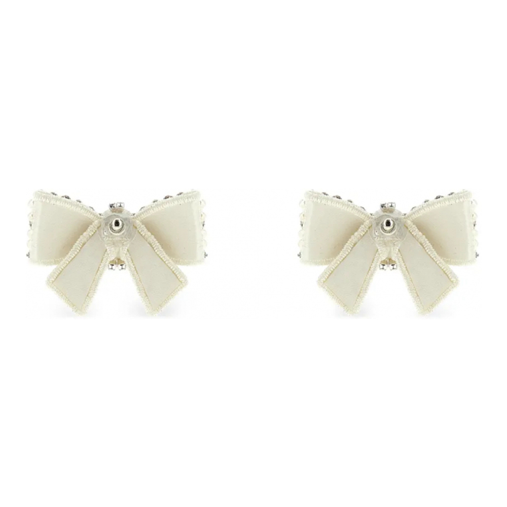 Women's 'Pearl Bow-Shape' Earrings