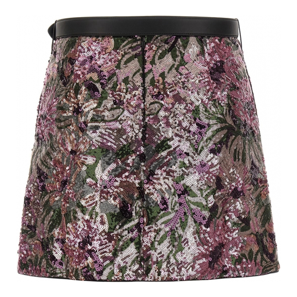 Women's 'Floral' Mini Skirt