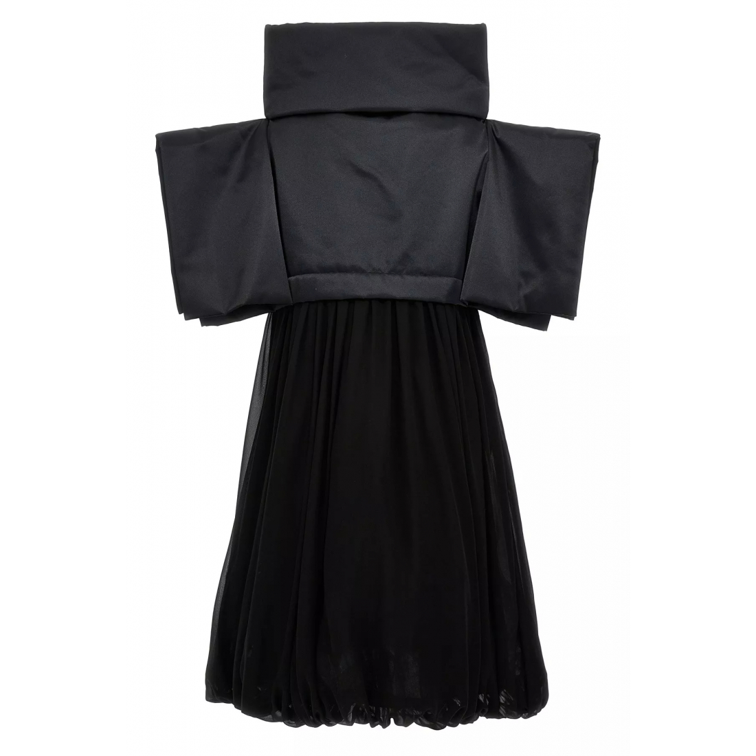 Women's 'Two-Material' Midi Dress