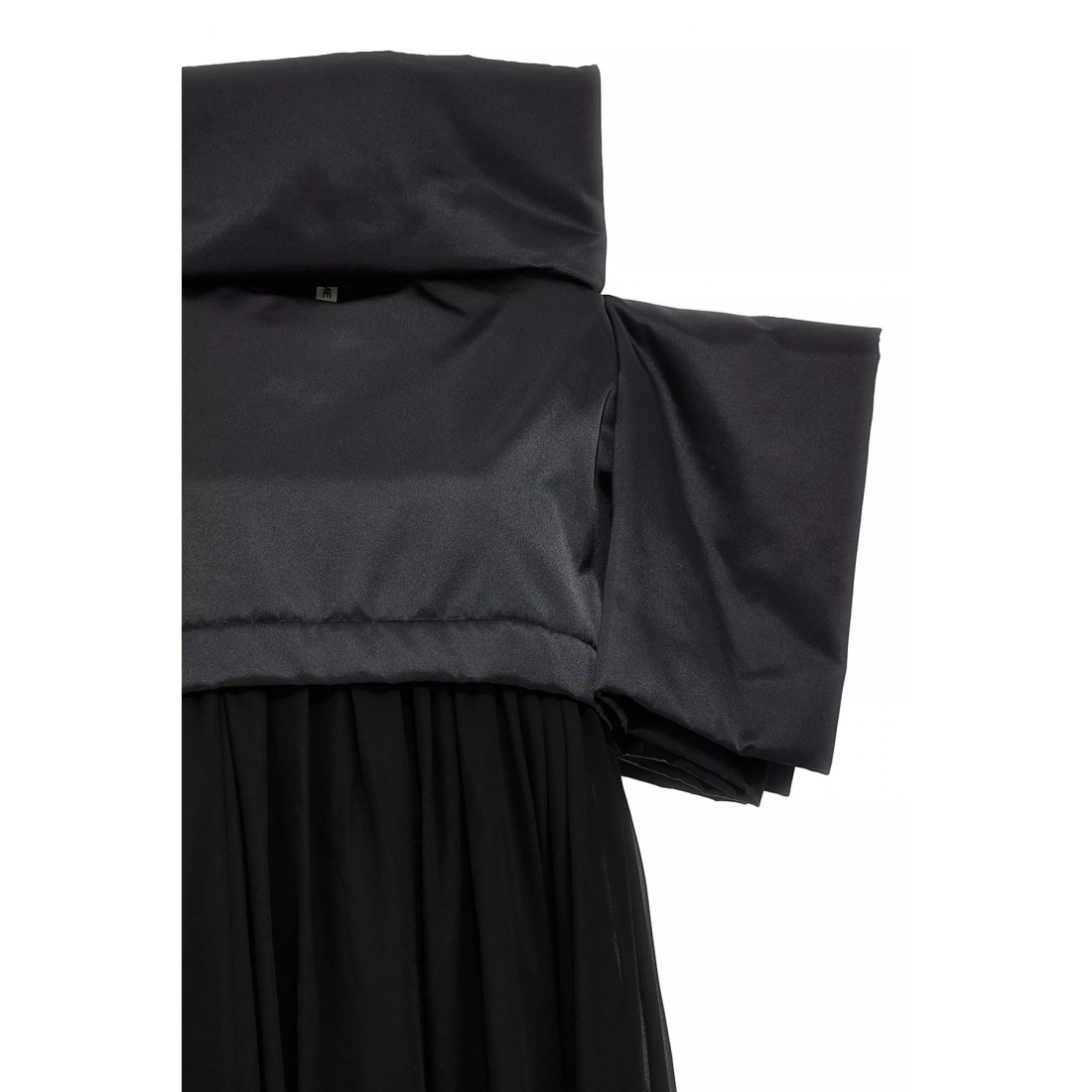 Women's 'Two-Material' Midi Dress