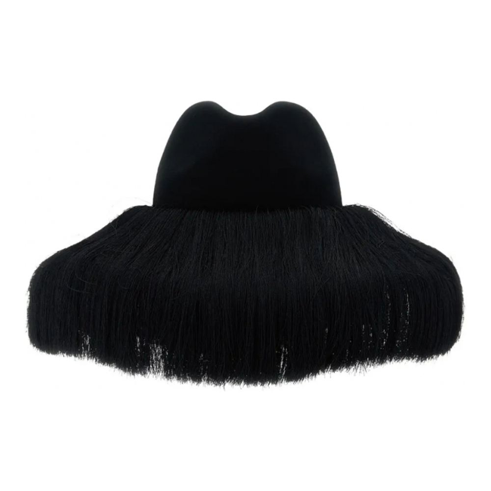 Women's 'x Hizume Fringed-Brim' Fedora Hat