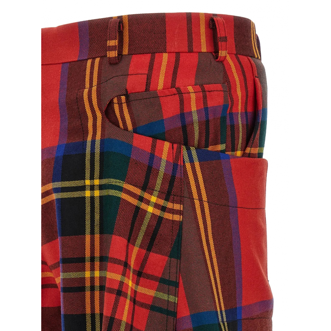 Men's 'Tartan-Pattern' Trousers