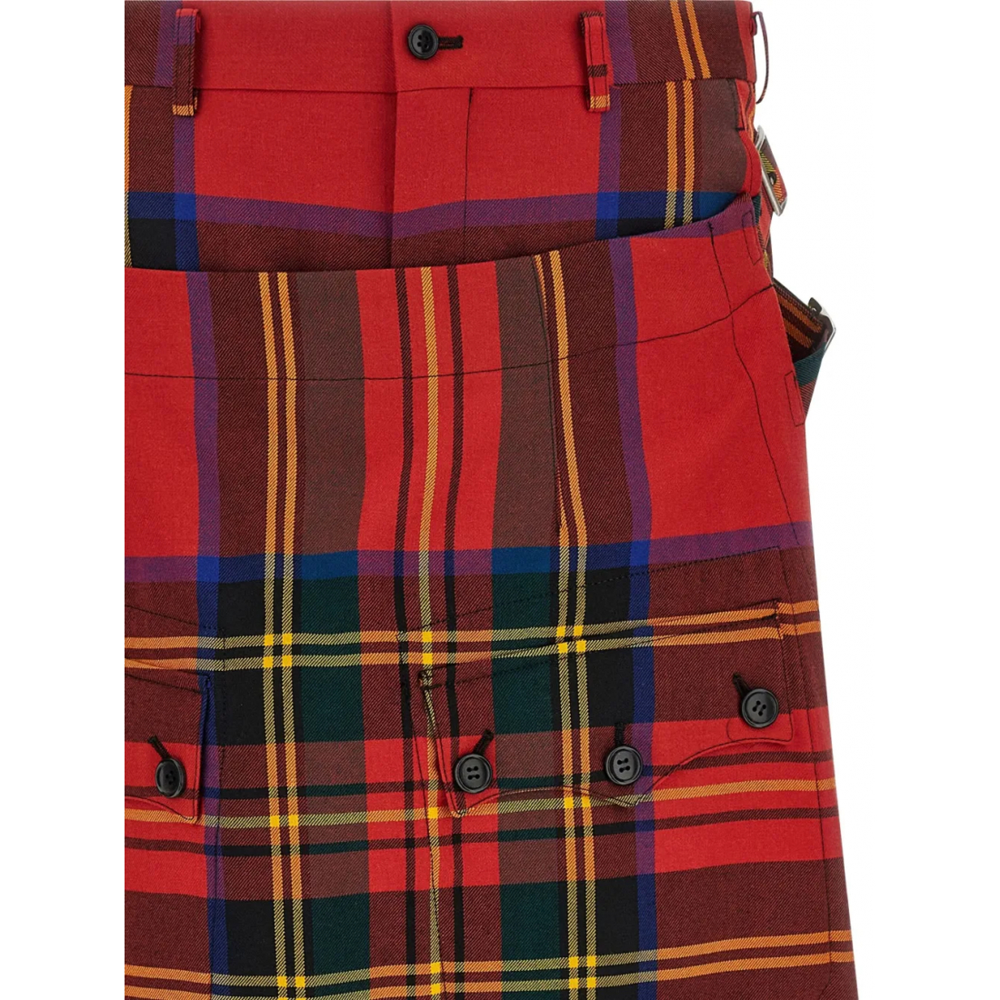 Men's 'Tartan-Pattern' Trousers