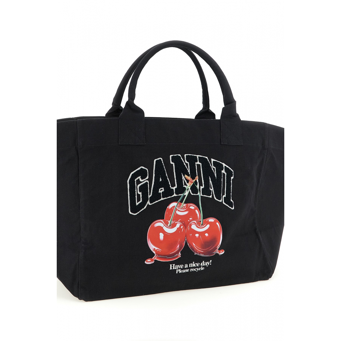 Women's 'Phantom Cherry XXL' Tote Bag