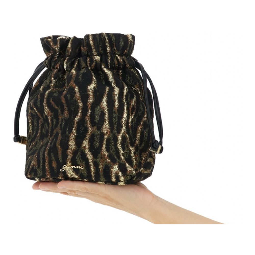 Women's 'Metallic Bou' Bucket Bag