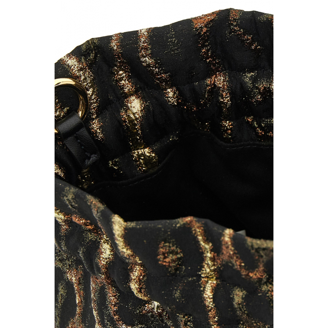 Women's 'Metallic Bou' Bucket Bag