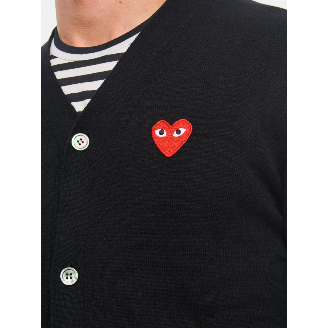 Men's 'Heart-Patch' Cardigan