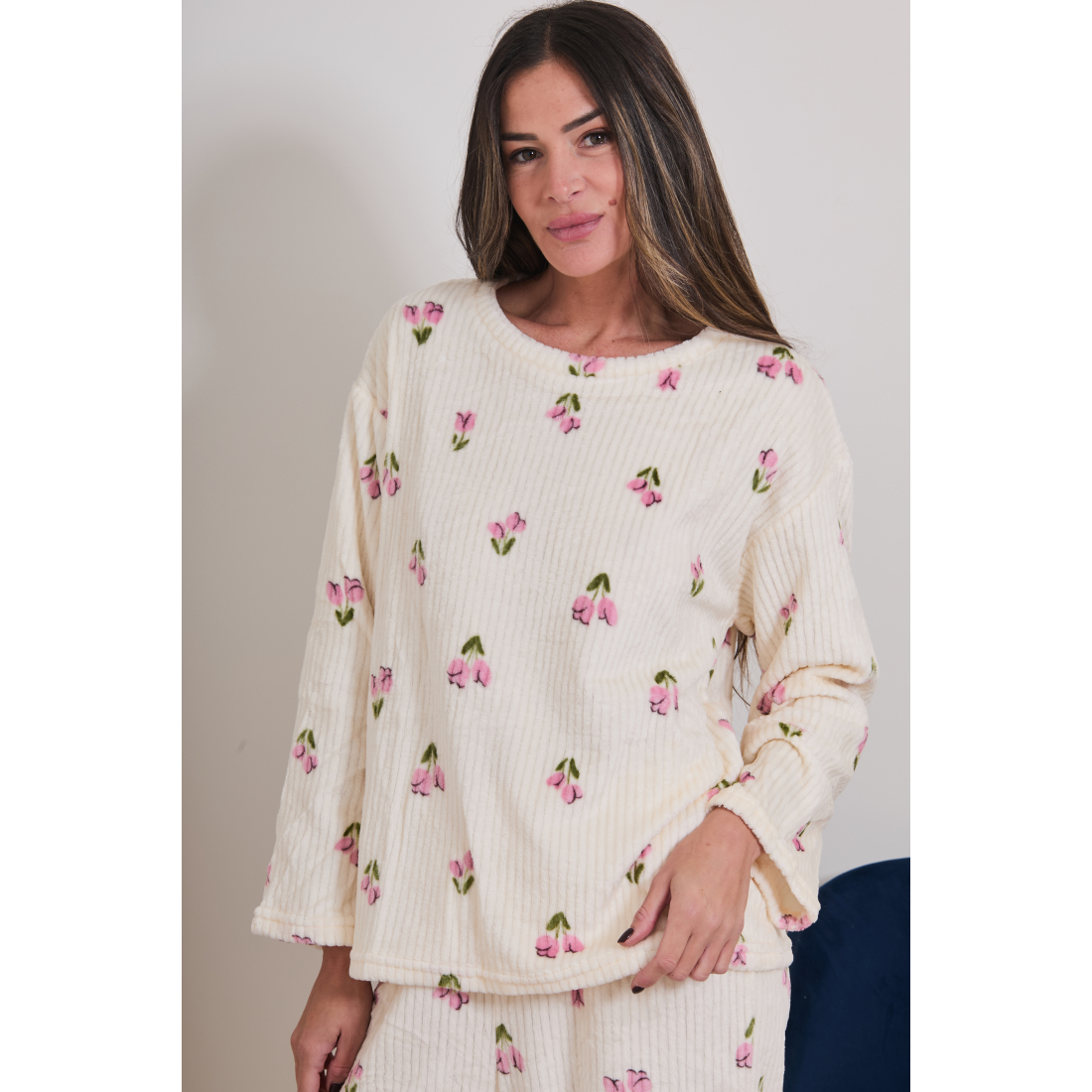 Pyjama 'Pasta' pour Femmes - 2 Pièces