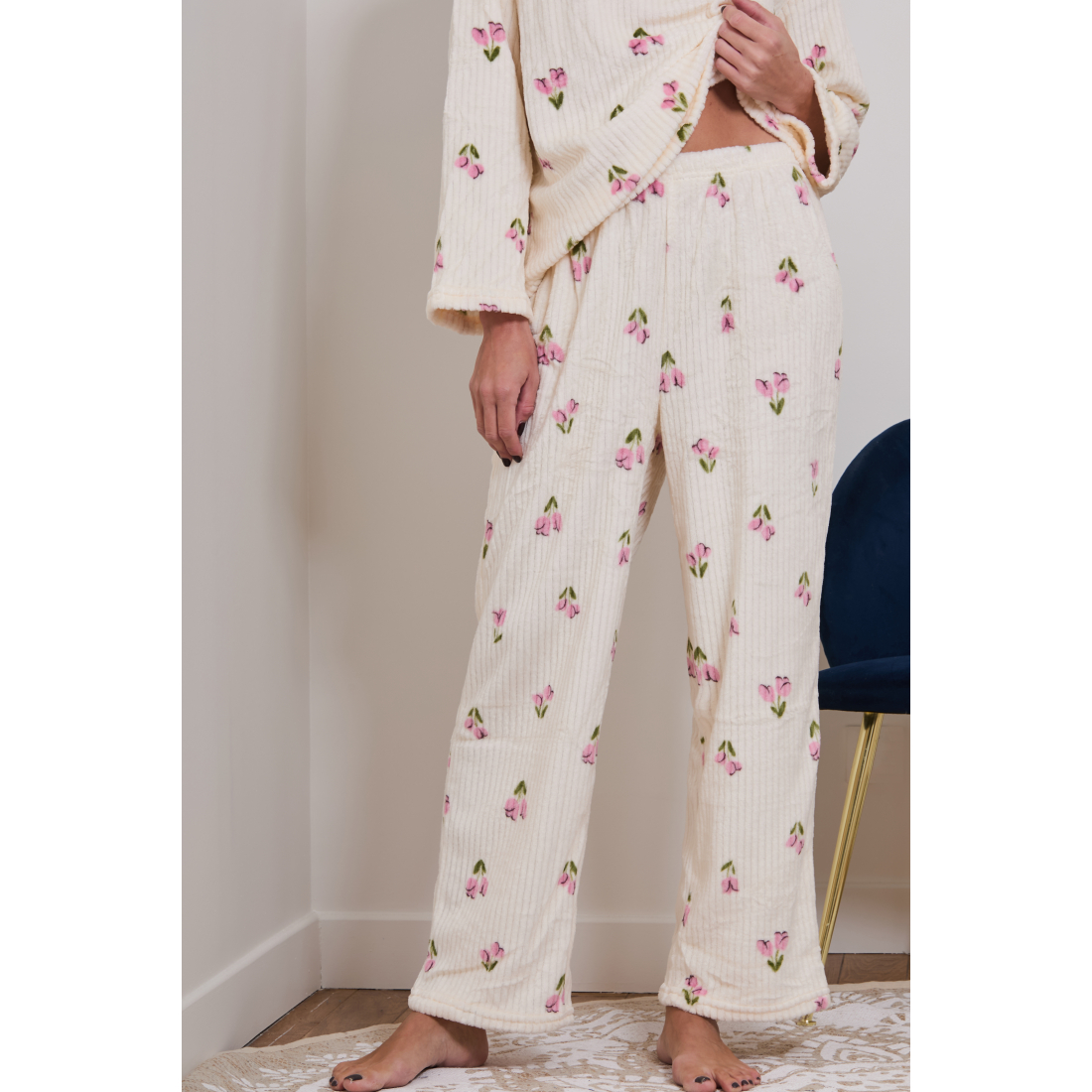 Pyjama 'Pasta' pour Femmes - 2 Pièces