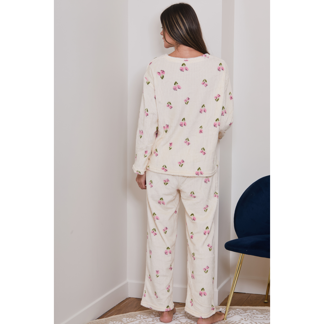 Pyjama 'Pasta' pour Femmes - 2 Pièces