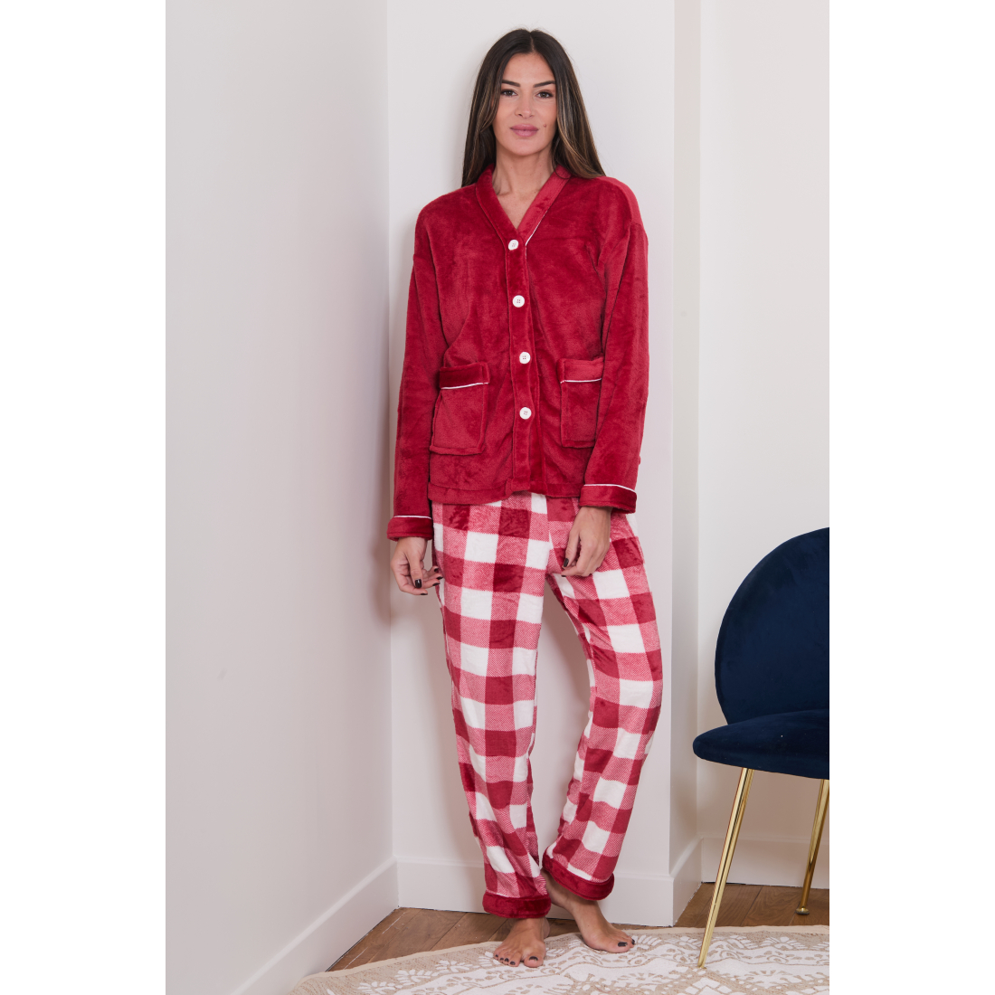 Pyjama 'Zami' pour Femmes - 2 Pièces