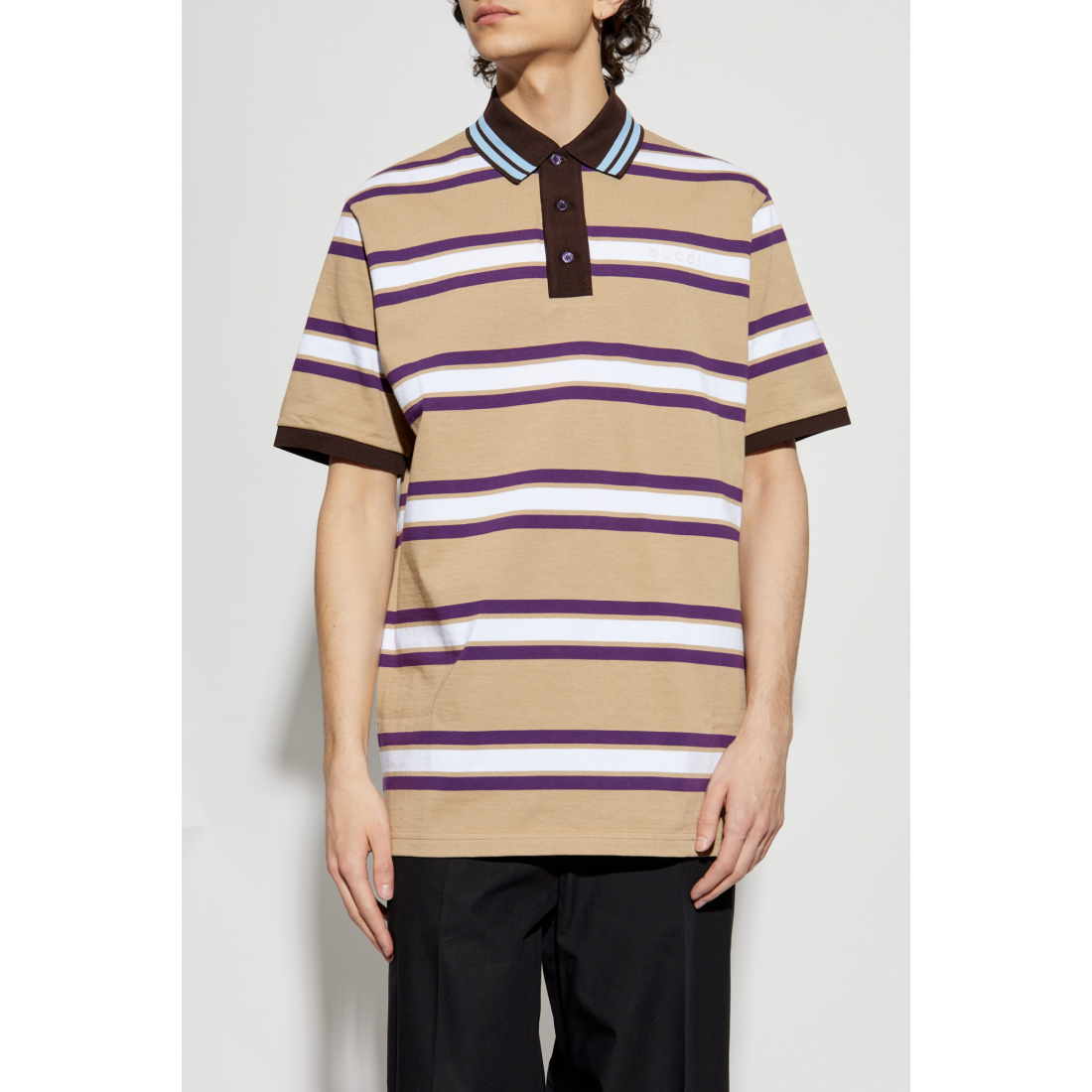 Men's 'Striped' Polo Shirt