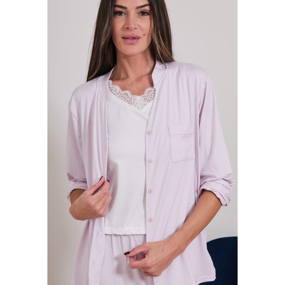 Pyjama 'Aneth' pour Femmes - 3 Pièces