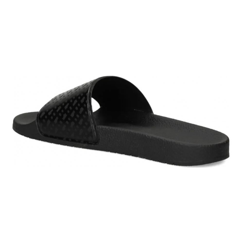 Men's 'Logo-Pattern' Slides
