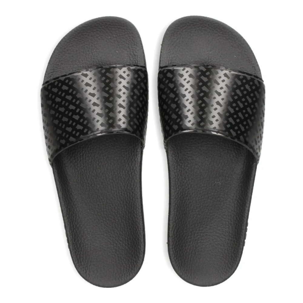 Men's 'Logo-Pattern' Slides