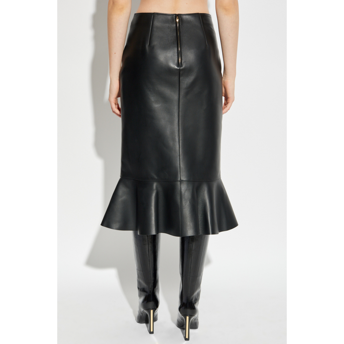 Women's 'Peplum-Detail' Midi Skirt