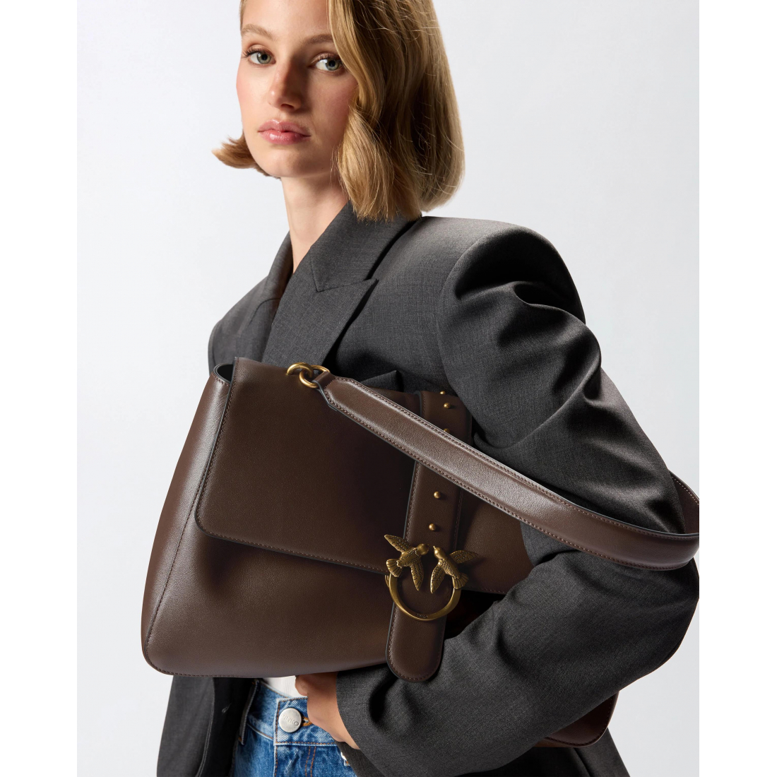 Women's 'Love Slouchy Maxi' Shoulder Bag